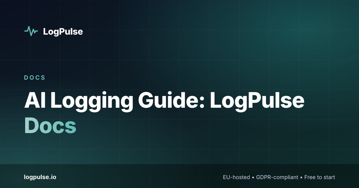 AI Logging Guide: LogPulse Docs