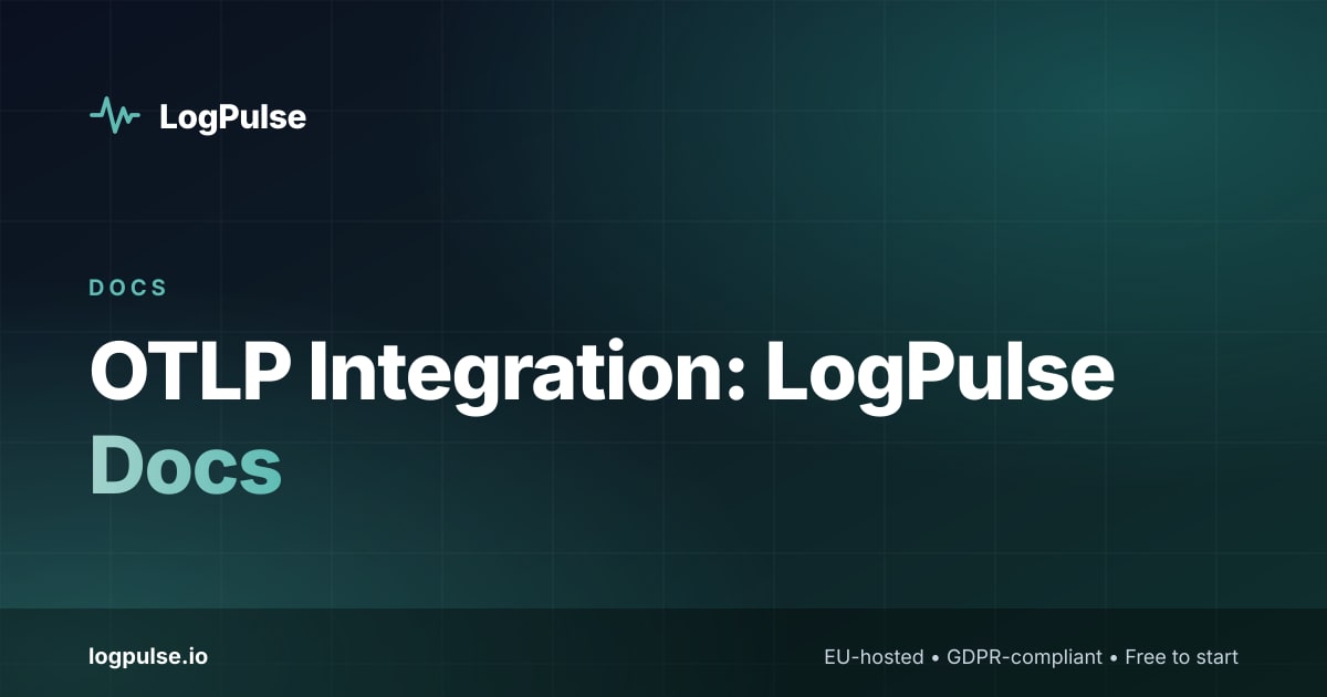 OTLP Integration: LogPulse Docs